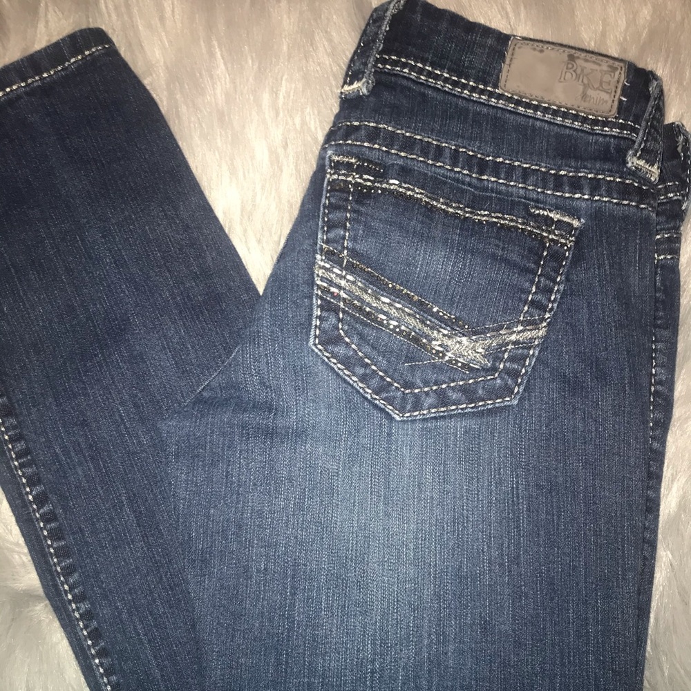BKE Stella skinny jeans size 27 long EUC